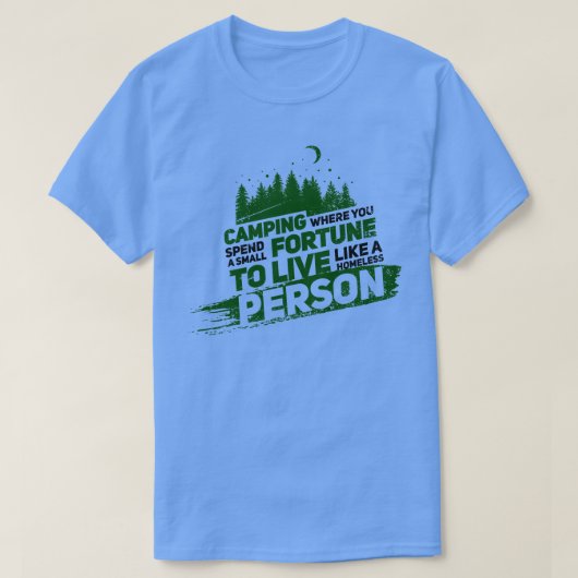 CAMPING 6 T-Shirt (Design vorne)