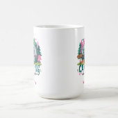 Camping-Abenteuer-Geschenktasse mit Namen Kaffeetasse (Mittel)