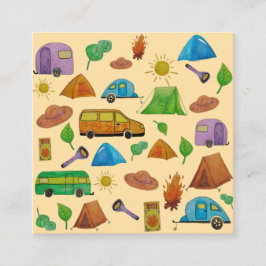 Camping adventure begleitkarte