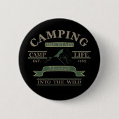 Camping Adventure Camper Button (Vorderseite)