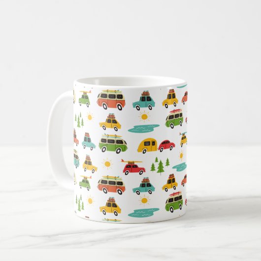 Camping Adventure Caravan Kaffeetasse (Vorderseite Links)