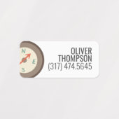 Camping Adventure Children Etiketten (Design 1)