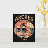 Camping Adventure Explorer-Arches National Karte (Gelbe Blume)