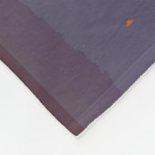 Camping Adventure Forest Mountain Illustration Fleecedecke (Ecke)