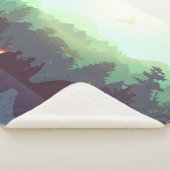Camping Adventure Forest Mountain Illustration Sherpadecke (3/4)