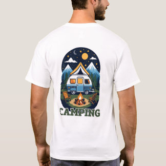 Camping Adventure - Gemütliche Karawane am Campfir T-Shirt