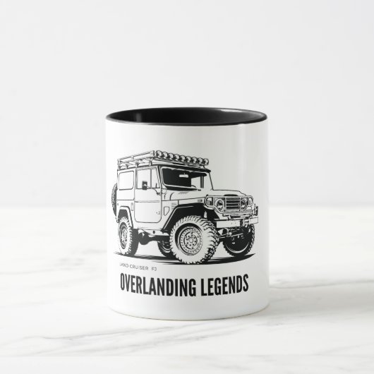 Camping Adventure-Geschenk | Land Cruiser FJ  Tasse (Zentrum)