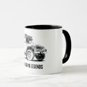 Camping Adventure-Geschenk | Land Cruiser FJ Tasse (VorderseiteRechts)