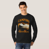 Camping Adventure Inspirational Amusing Camping Qu T-Shirt (Vorne ganz)