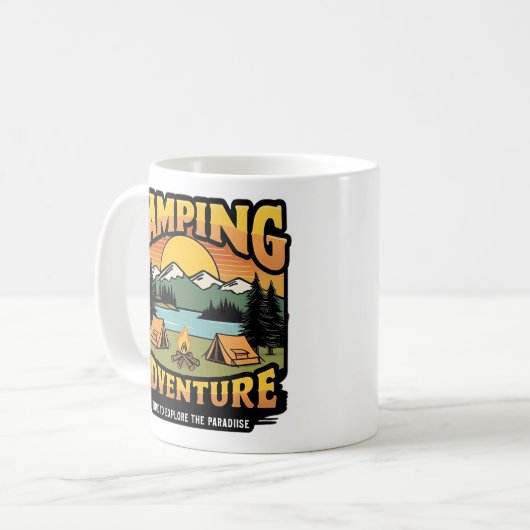 Camping Adventure Kaffeetasse (Vorderseite Links)