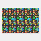 Camping Adventure Kids Geschenkpapier (Vorderseite)