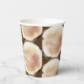 Camping Adventure Kindergeburtstag Party Muster Pappbecher (Rechts)