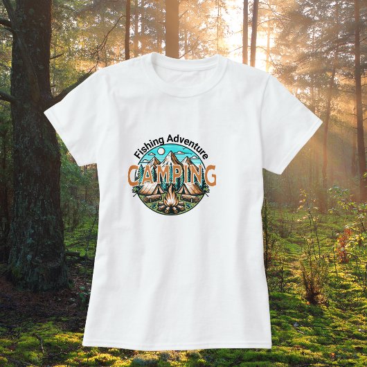 Camping Adventure Ladys T - Shirt
