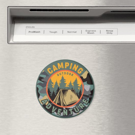 Camping Adventure Magnet (In Situ (Geschirrspüler))