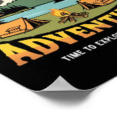 Camping Adventure Poster (Ecke)