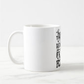 Camping Adventure Quote Typografie Kaffeetasse (Links)