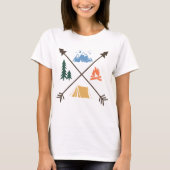 Camping Adventure T-Shirt (Vorderseite)