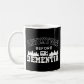 Camping Adventure vor Dementia Motorhome Kaffeetasse (Links)