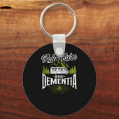 Camping Adventure vor Dementia Motorhome Schlüsselanhänger (Vorderseite)