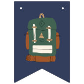 Camping Adventure Wimpelkette (Erste Fahne)