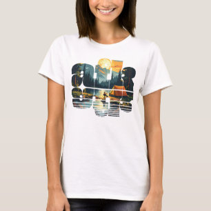 Camping afk Frauen T-Shirt