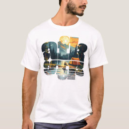 Camping afk Mens T-Shirt