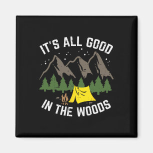 Camping Alles Gut Im Wald Wandern Camper Männer Magnet