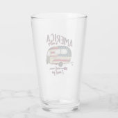 Camping Amerika ruft und ich muss gehen Glas (Rückseite)