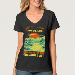 Camping Angeln Seeblick Shavers See T-Shirt