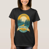 Camping Angeln Seeblick Shavers See T-Shirt (Vorderseite)