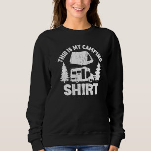 Camping-Anhänger Camper Van Wohnmobil Wohnwagen Mo Sweatshirt