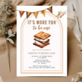 Camping Arch 1. Geburtstag Einladung