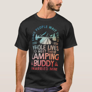 Camping Art Camper Paar Camping Liebhaber Freund T-Shirt