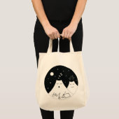 Camping auf einem schlaflosen Vulkan Tragetasche (Vorderseite (Produkt))