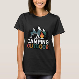 Camping Außenbereich T-Shirt