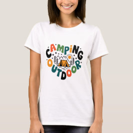 Camping Außenbereich T-Shirt