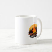 Camping Außenlandschaft Lover Kaffeetasse (VorderseiteRechts)