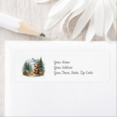 Camping Baby Bear Woodland Animal Baby Dusche (Insitu)