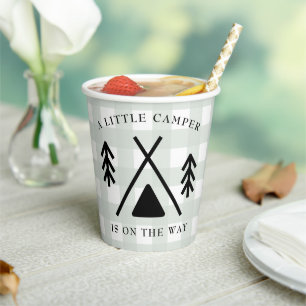 Camping-Baby-Party Pappbecher
