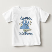 Camping Baby T-shirt (Vorderseite)