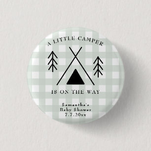 Camping Babydusche Button