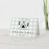 Camping Babydusche - Danke (Vorderseite)