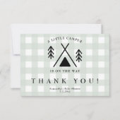 Camping Babydusche - Danke (Vorderseite)