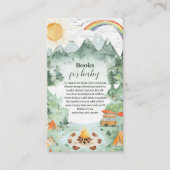 Camping Babydusche für Kinder Begleitkarte (Vorderseite)