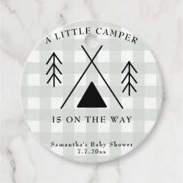 Camping Babydusche Geschenkanhänger