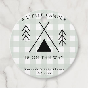 Camping Babydusche Geschenkanhänger
