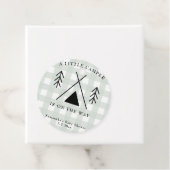 Camping Babydusche Geschenkanhänger (Beispiel)