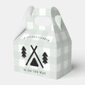 Camping Babydusche Geschenkschachtel (Vorderseite)