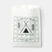 Camping Babydusche Geschenktütchen (Vorderseite)