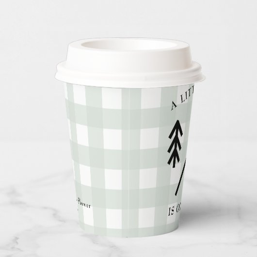 Camping Babydusche Pappbecher (Rechts)